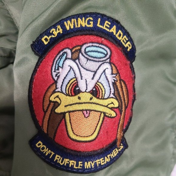 Disneyland Resort Mickey Jacket Flying Ace Size S 5/6 Reversible Bomber Jacket - Picture 3 of 10